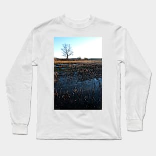 A farmer's Field in Winter - Yorkshire, UK Long Sleeve T-Shirt